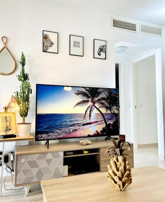 Magnifique Duplex Avec Terrasse Proche De La Plage Malaga Bagian luar foto